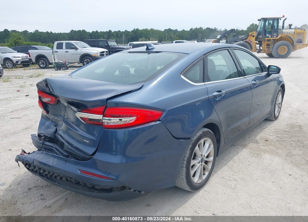 2019 FORD FUSION SE VIN: 3FA6P0H70KR255182