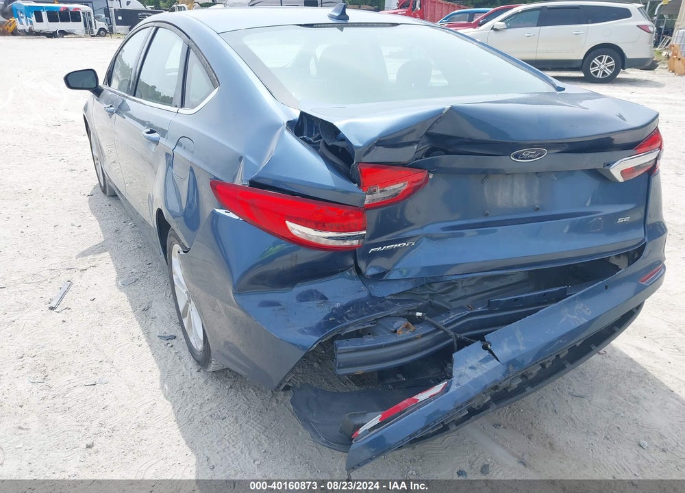 2019 FORD FUSION SE VIN: 3FA6P0H70KR255182