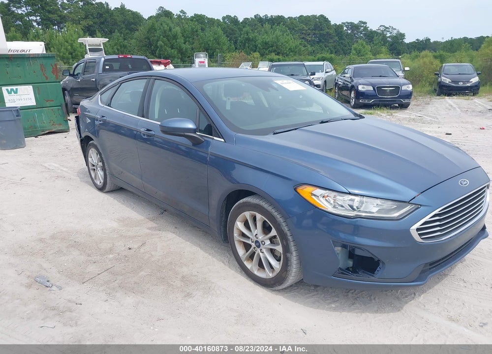 2019 FORD FUSION SE VIN: 3FA6P0H70KR255182