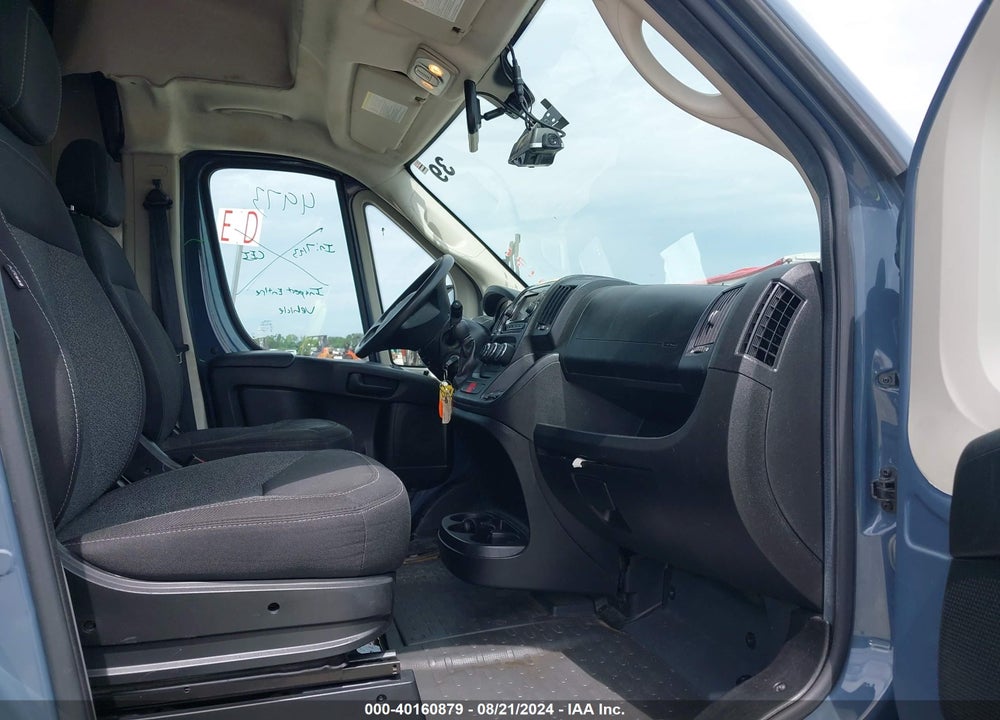 2019 RAM PROMASTER 2500 HIGH ROOF 159 WB VIN: 3C6TRVDG0KE519171
