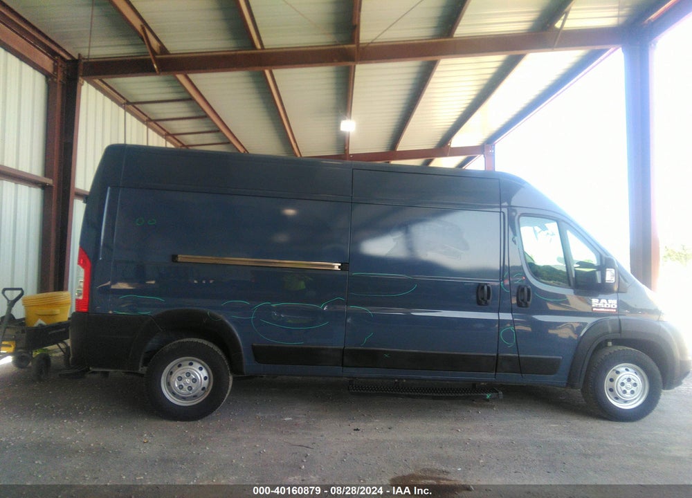 2019 RAM PROMASTER 2500 HIGH ROOF 159 WB VIN: 3C6TRVDG0KE519171