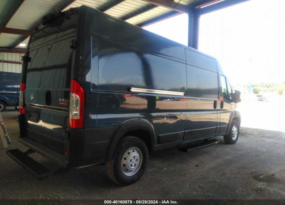 2019 RAM PROMASTER 2500 HIGH ROOF 159 WB VIN: 3C6TRVDG0KE519171