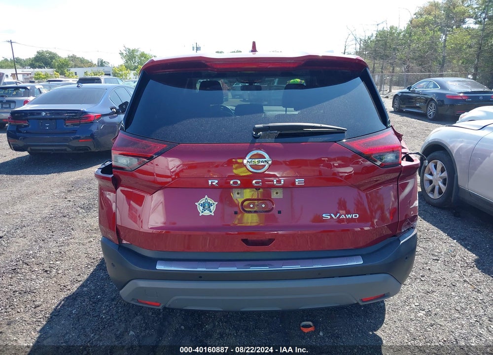 2021 NISSAN ROGUE SV INTELLIGENT AWD VIN: JN8AT3BBXMW237047