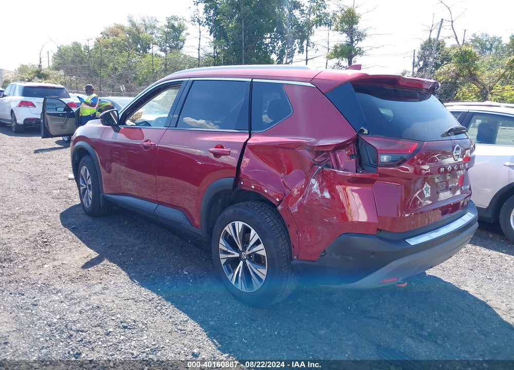 2021 NISSAN ROGUE SV INTELLIGENT AWD VIN: JN8AT3BBXMW237047