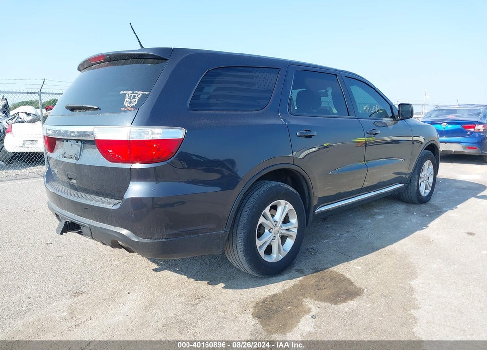 2013 DODGE DURANGO SXT VIN: 1C4RDJAG7DC661817