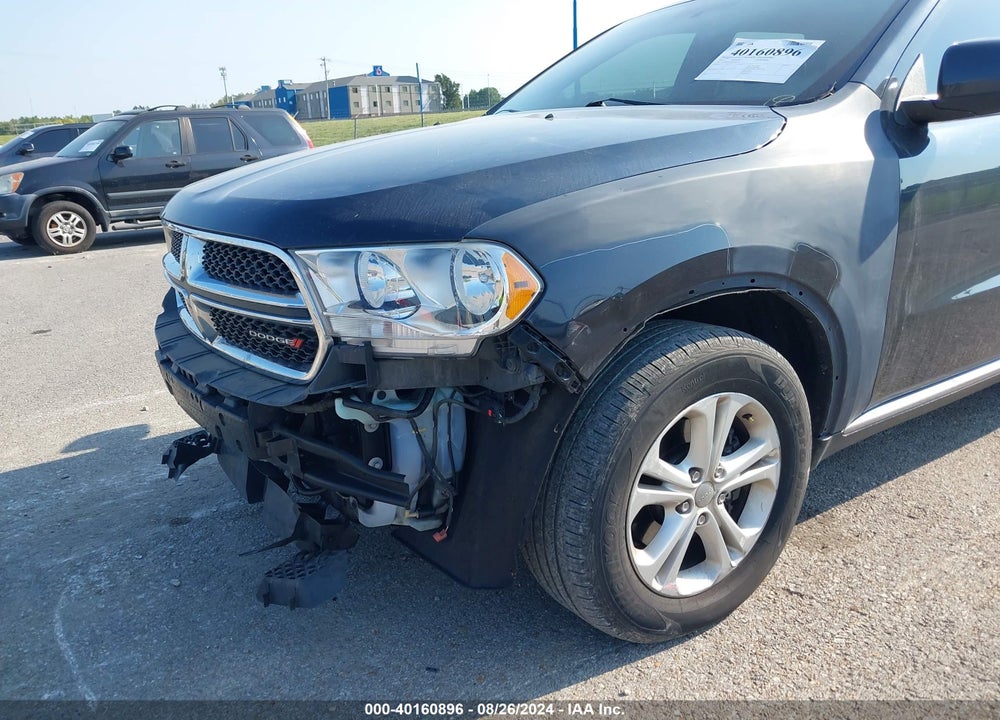 2013 DODGE DURANGO SXT VIN: 1C4RDJAG7DC661817