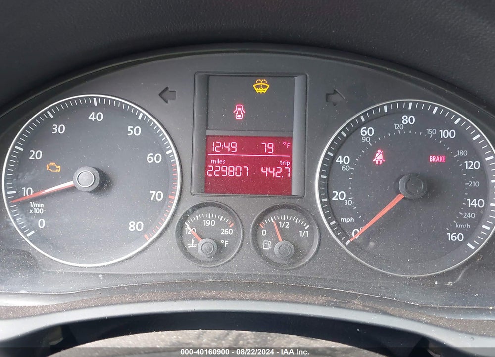 2009 VOLKSWAGEN JETTA S VIN: 3VWJZ71K99M084202
