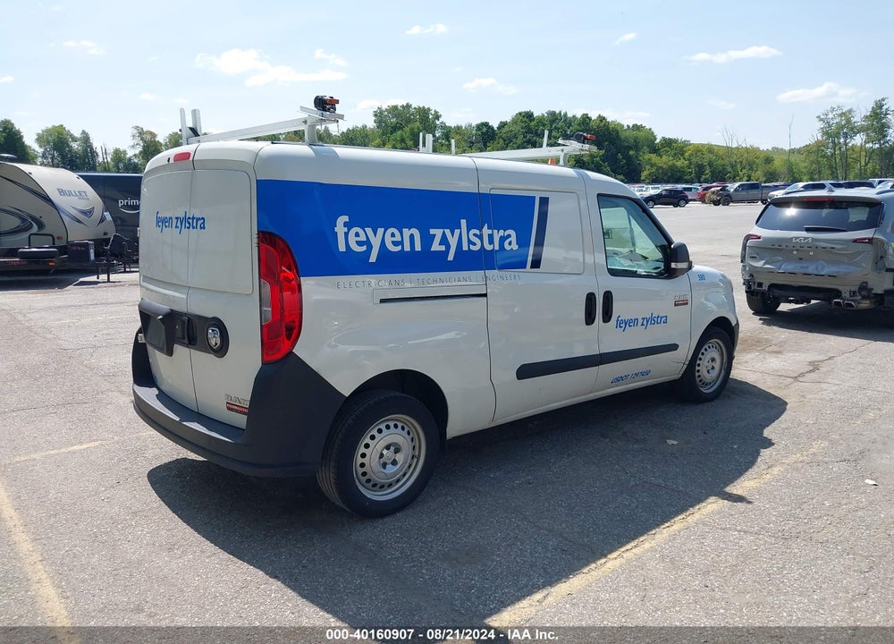 2021 RAM PROMASTER CITY TRADESMAN VIN: ZFBHRFAB2M6T89189
