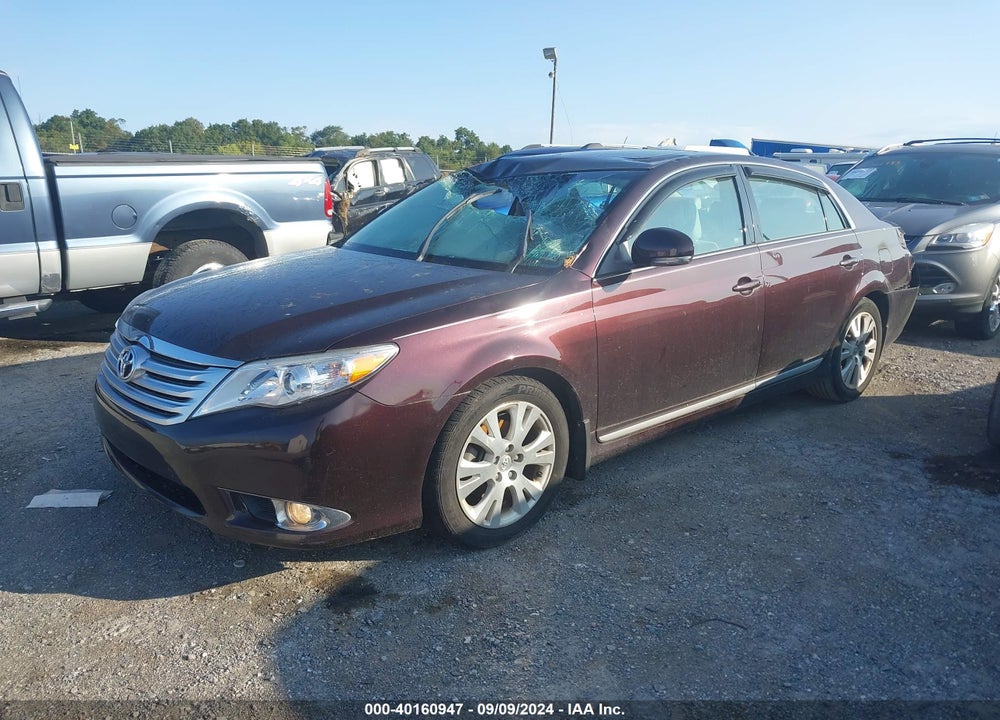 2011 TOYOTA AVALON VIN: 4T1BK3DB2BU437554