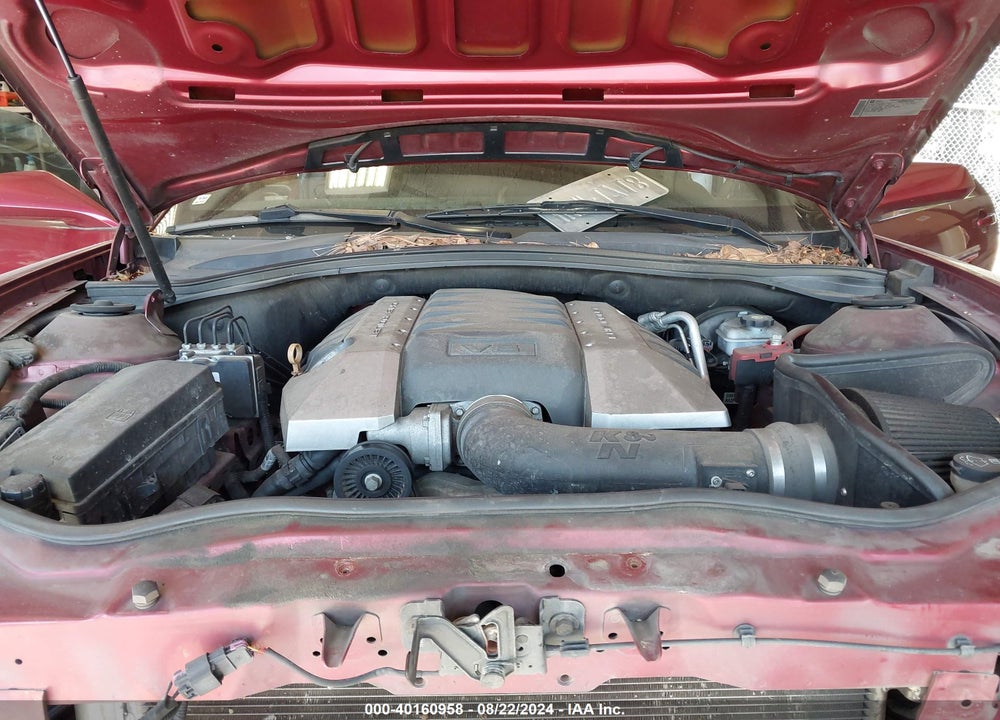 2010 CHEVROLET CAMARO 1SS VIN: 2G1FJ1EJ3A9222238