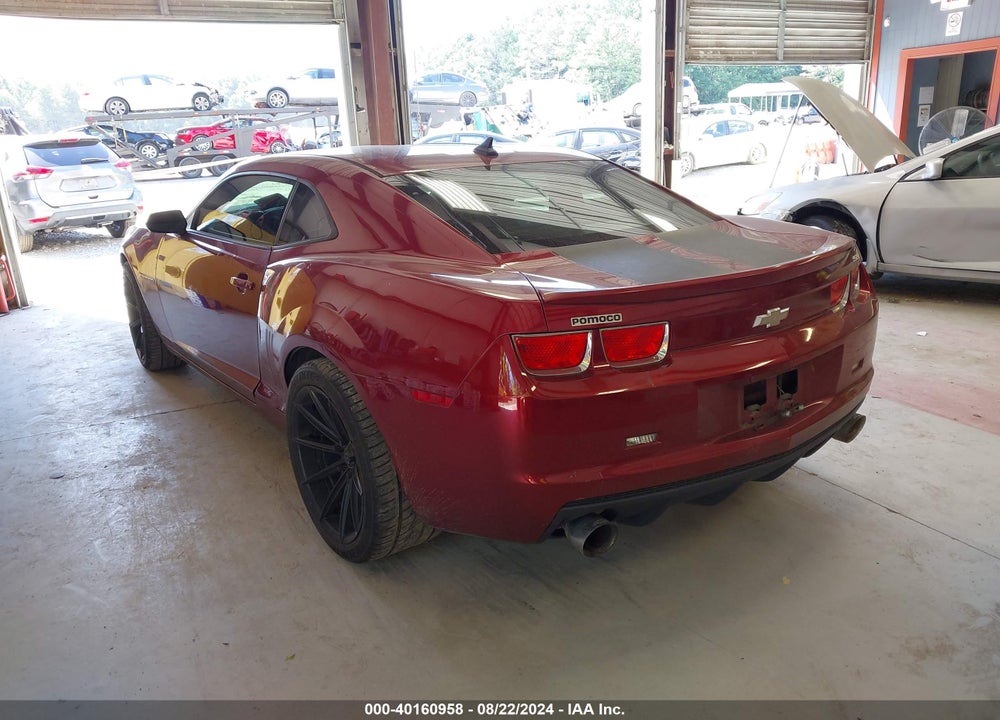 2010 CHEVROLET CAMARO 1SS VIN: 2G1FJ1EJ3A9222238