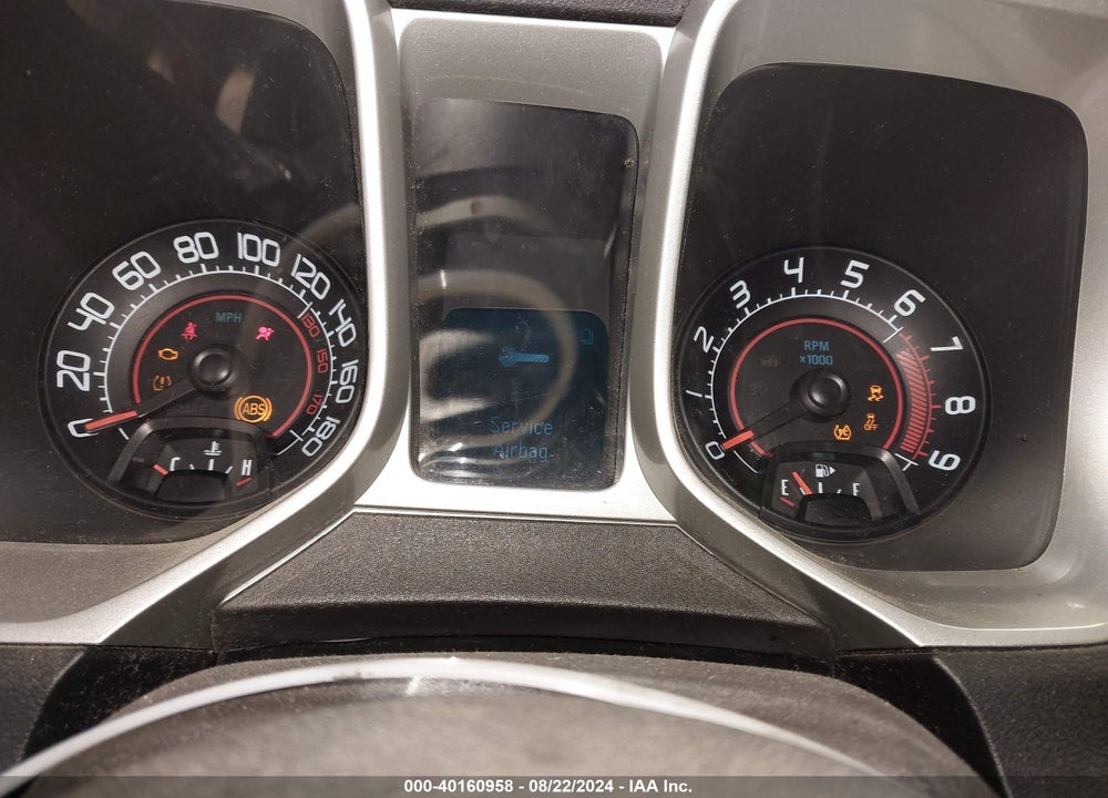 2010 CHEVROLET CAMARO 1SS VIN: 2G1FJ1EJ3A9222238