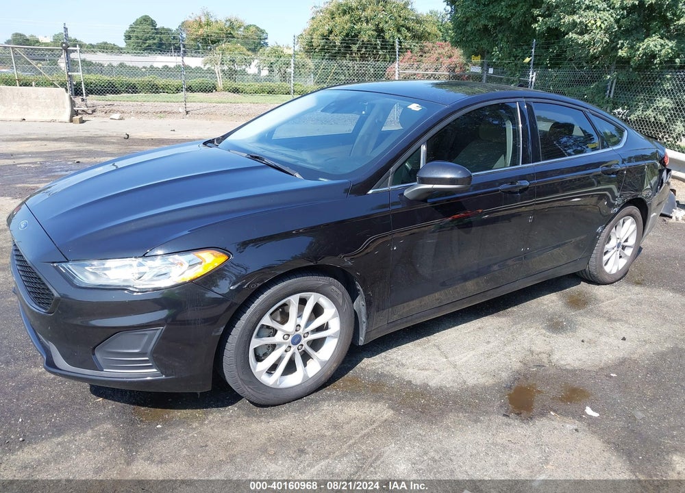 2019 FORD FUSION SE VIN: 3FA6P0HD9KR280166