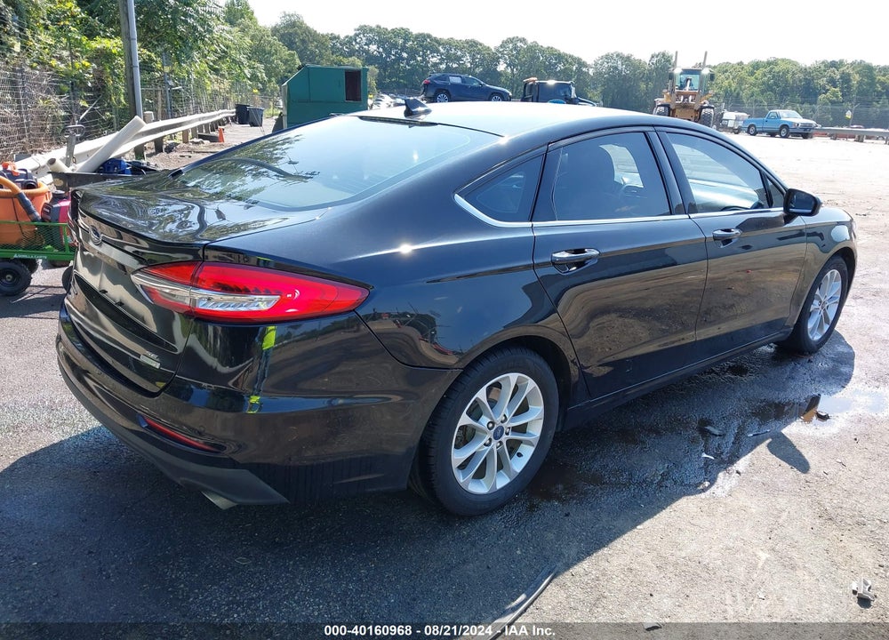 2019 FORD FUSION SE VIN: 3FA6P0HD9KR280166
