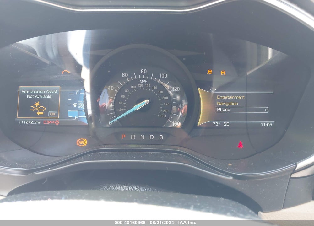 2019 FORD FUSION SE VIN: 3FA6P0HD9KR280166