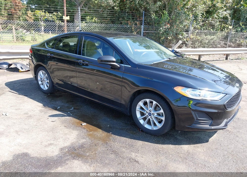 2019 FORD FUSION SE VIN: 3FA6P0HD9KR280166