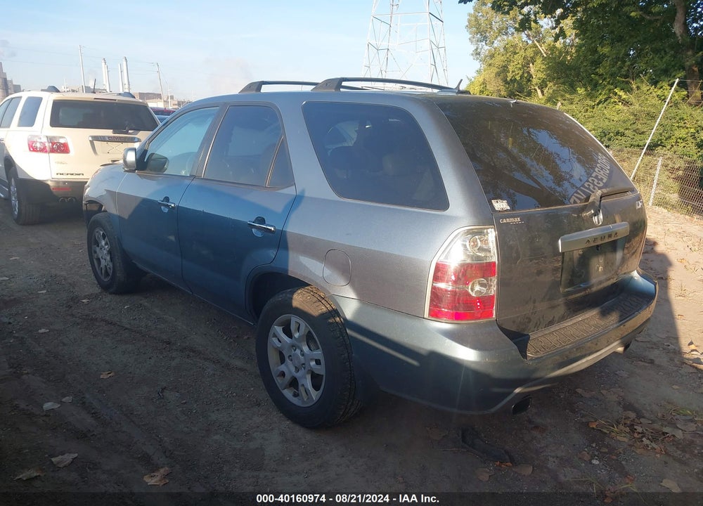 2006 ACURA MDX VIN: 2HNYD18956H509404