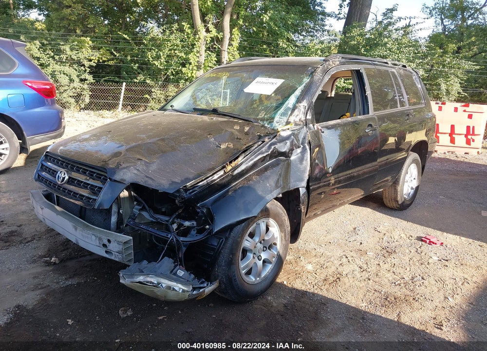 2003 TOYOTA HIGHLANDER V6 VIN: JTEGF21A130119434