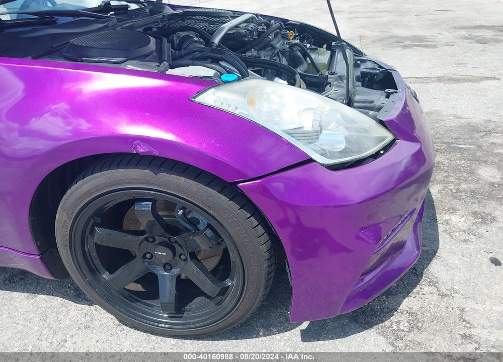 2008 NISSAN 350Z ENTHUSIAST VIN: JN1BZ34D78M706337