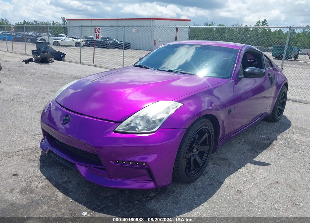 2008 NISSAN 350Z ENTHUSIAST VIN: JN1BZ34D78M706337