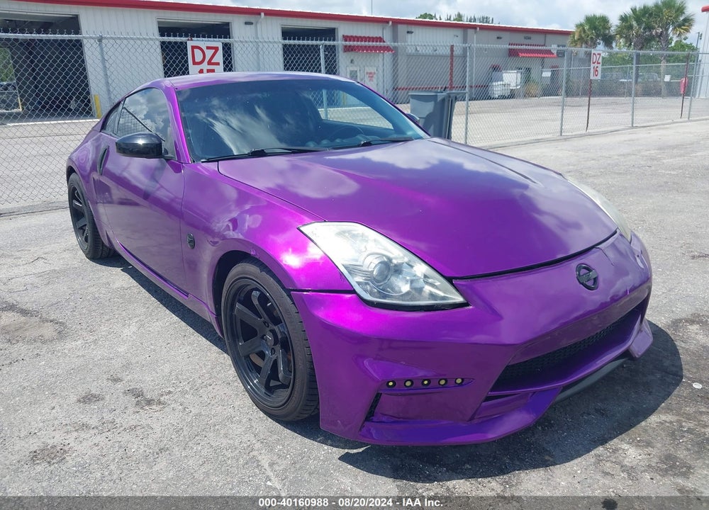 2008 NISSAN 350Z ENTHUSIAST VIN: JN1BZ34D78M706337