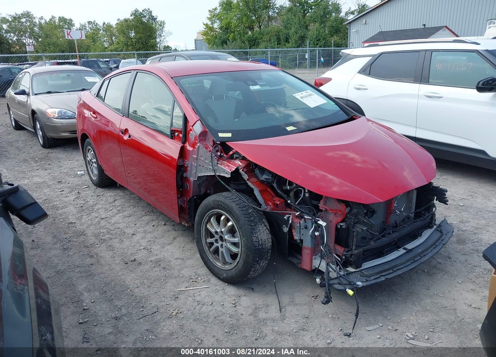 2019 TOYOTA PRIUS XLE VIN: JTDL9RFU7K3008034