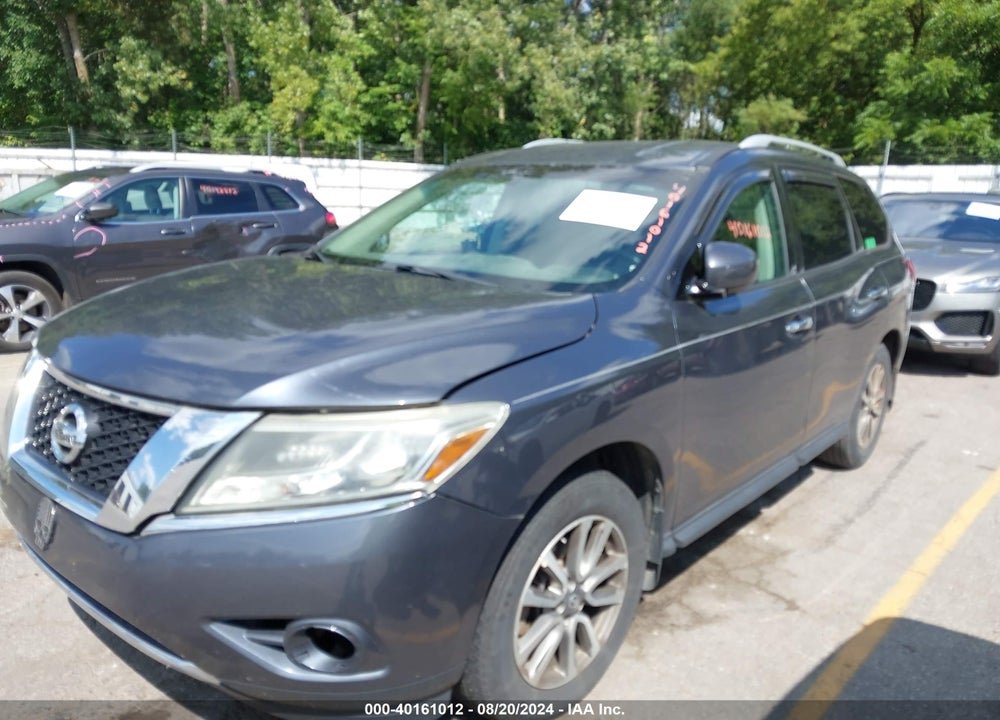 2013 NISSAN PATHFINDER SV VIN: 5N1AR2MNXDC662728