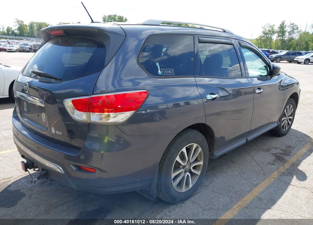 2013 NISSAN PATHFINDER SV VIN: 5N1AR2MNXDC662728