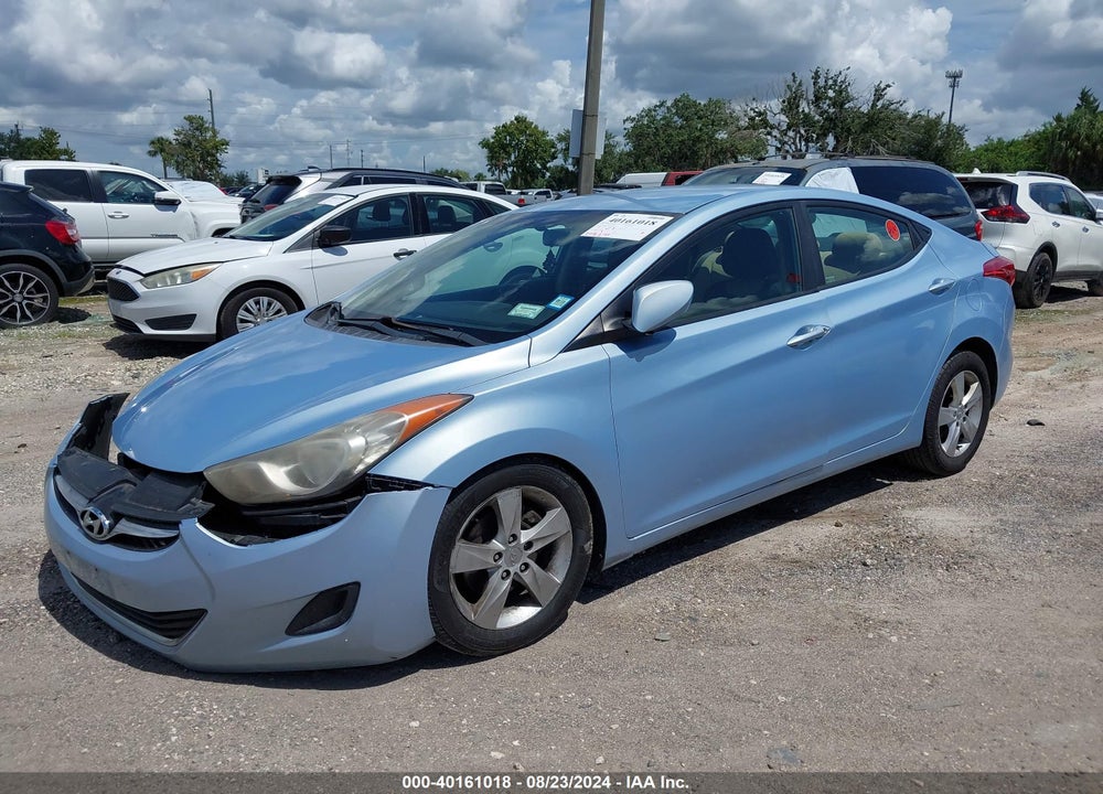 2011 HYUNDAI ELANTRA GLS (ULSAN PLANT) VIN: KMHDH4AE8BU121619