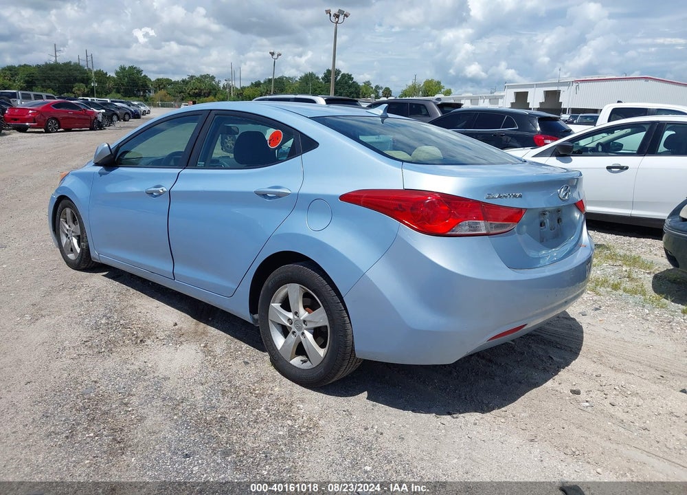 2011 HYUNDAI ELANTRA GLS (ULSAN PLANT) VIN: KMHDH4AE8BU121619