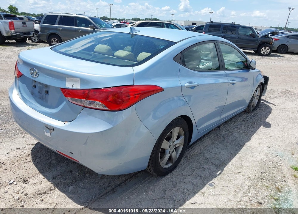 2011 HYUNDAI ELANTRA GLS (ULSAN PLANT) VIN: KMHDH4AE8BU121619