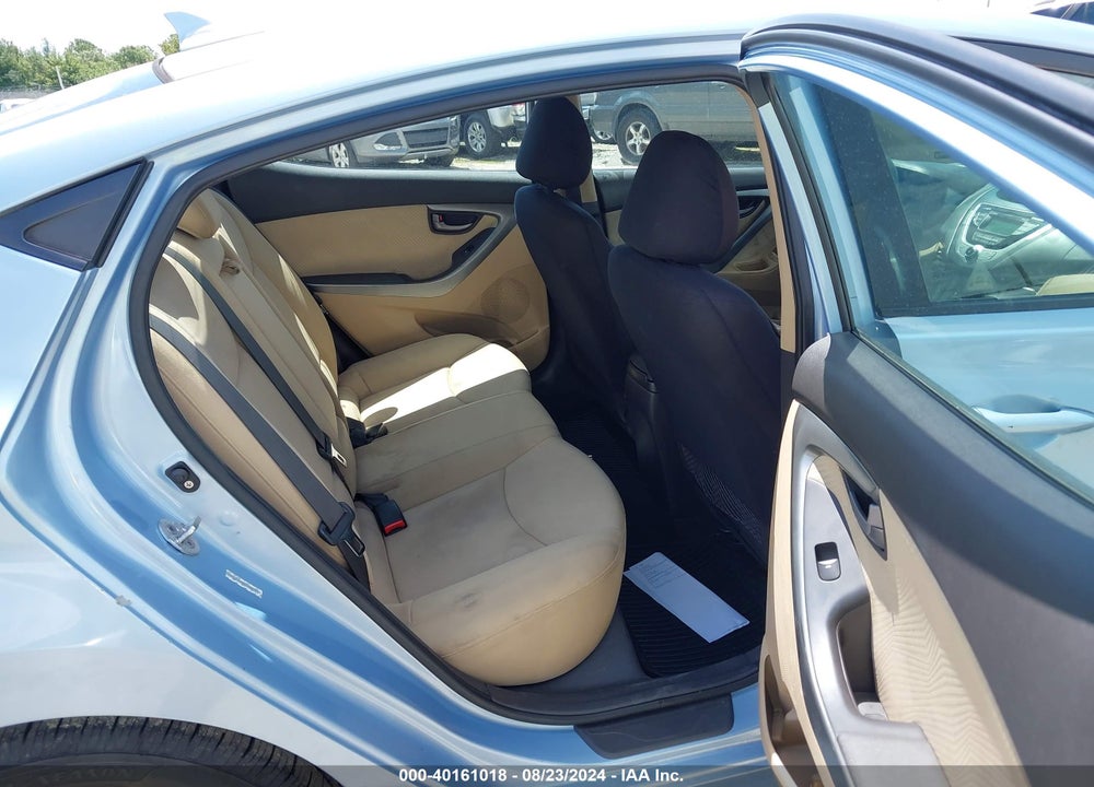 2011 HYUNDAI ELANTRA GLS (ULSAN PLANT) VIN: KMHDH4AE8BU121619
