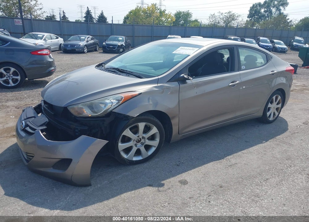 2011 HYUNDAI ELANTRA LIMITED VIN: 5NPDH4AE5BH056937