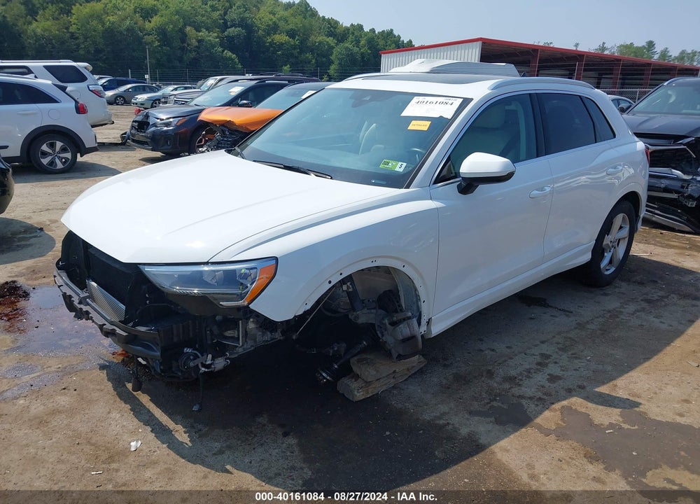 2020 AUDI Q3 PREMIUM 45 TFSI QUATTRO TIPTRONIC VIN: WA1AECF37L1004418