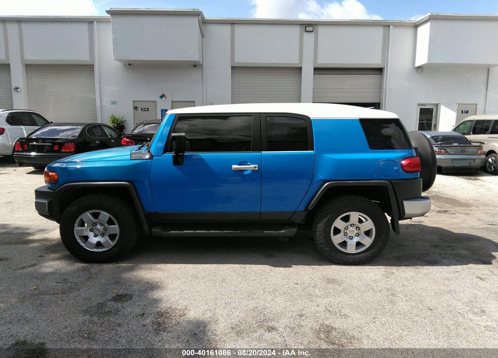 2007 TOYOTA FJ CRUISER VIN: JTEBU11F170003484