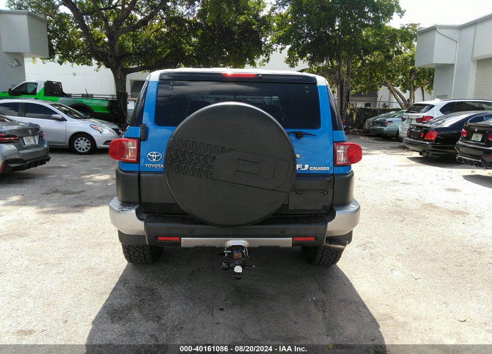 2007 TOYOTA FJ CRUISER VIN: JTEBU11F170003484
