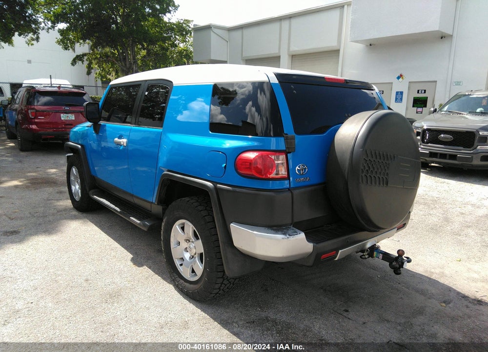 2007 TOYOTA FJ CRUISER VIN: JTEBU11F170003484