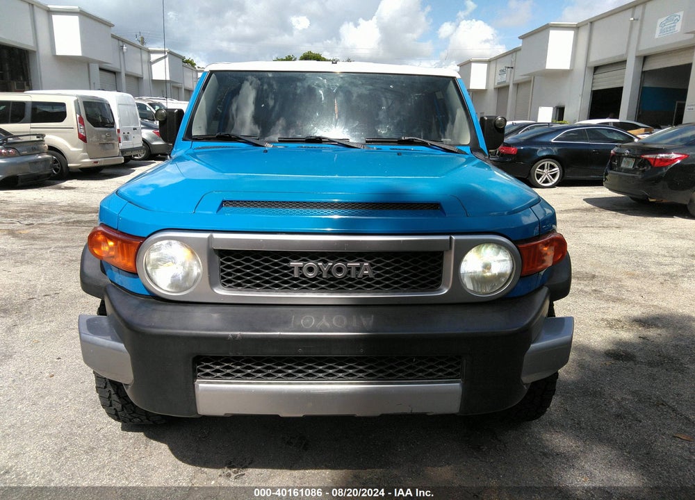 2007 TOYOTA FJ CRUISER VIN: JTEBU11F170003484