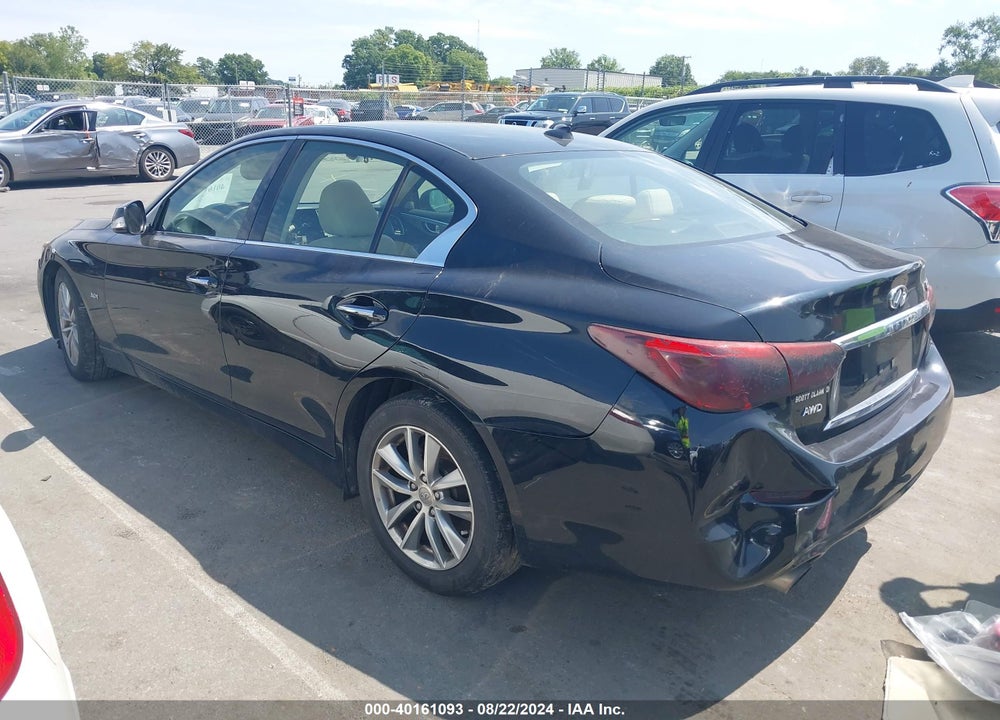 2017 INFINITI Q50 3.0T PREMIUM VIN: JN1EV7AR0HM833866