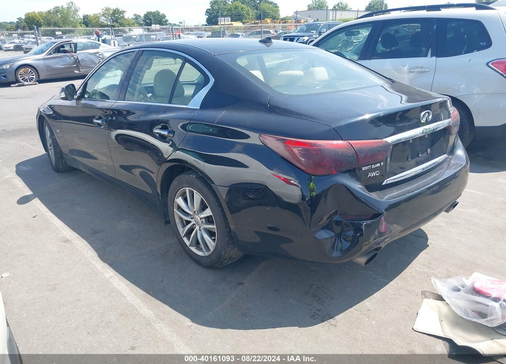 2017 INFINITI Q50 3.0T PREMIUM VIN: JN1EV7AR0HM833866