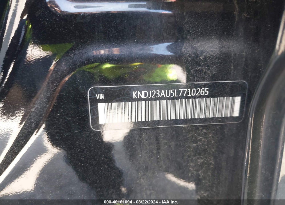 2020 KIA SOUL LX VIN: KNDJ23AU5L7710265