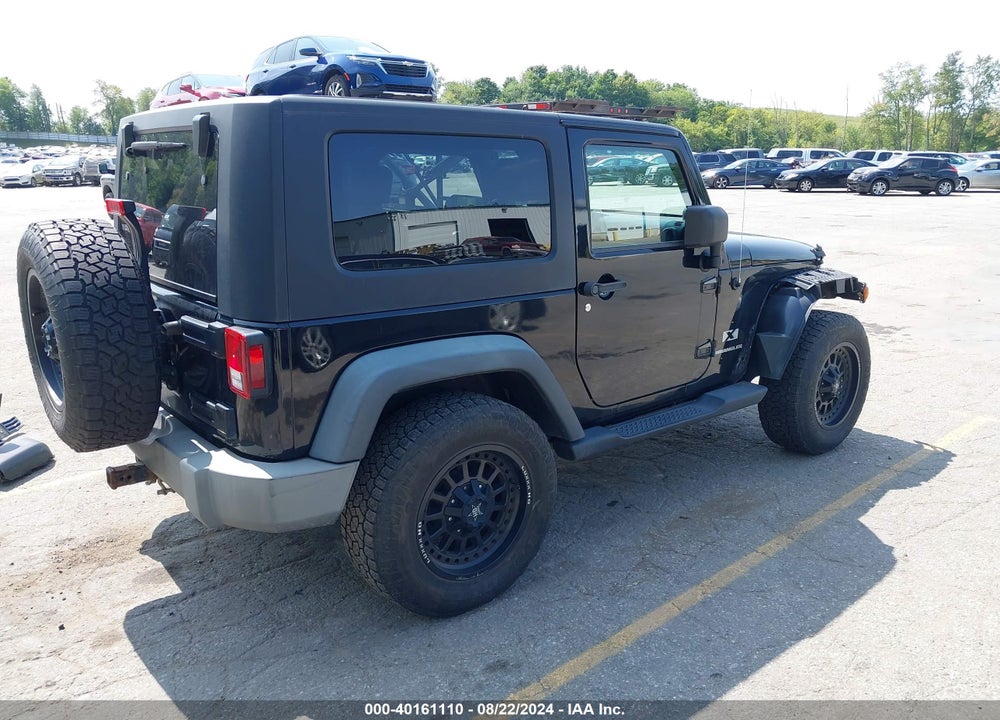 2009 JEEP WRANGLER X VIN: 1J4FA24129L755209