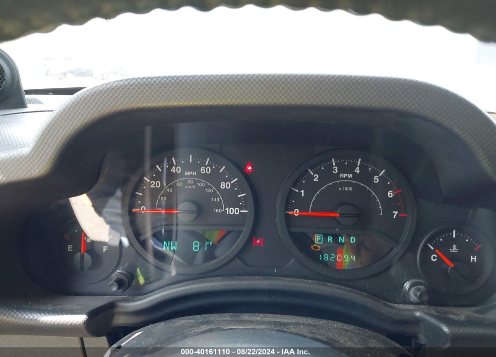 2009 JEEP WRANGLER X VIN: 1J4FA24129L755209