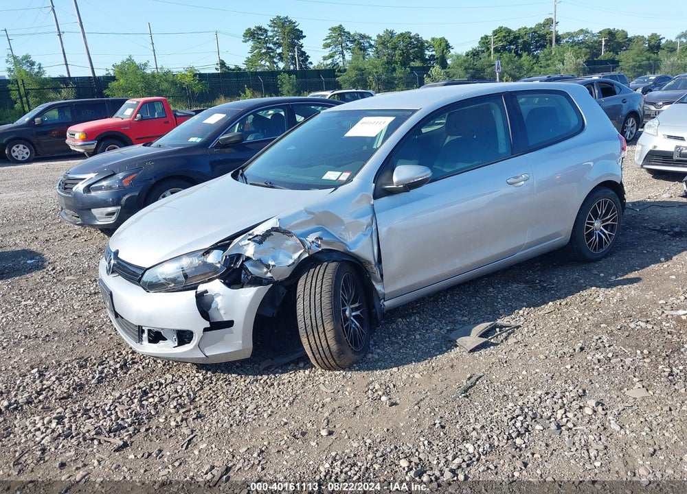 2013 VOLKSWAGEN GOLF 2.5L 2-DOOR VIN: WVWBB7AJ8DW125544