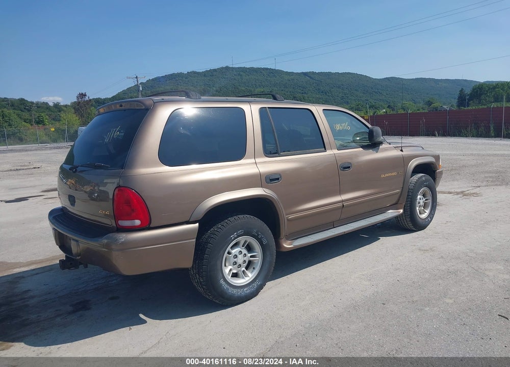2000 DODGE DURANGO VIN: 1B4HS28N5YF207675