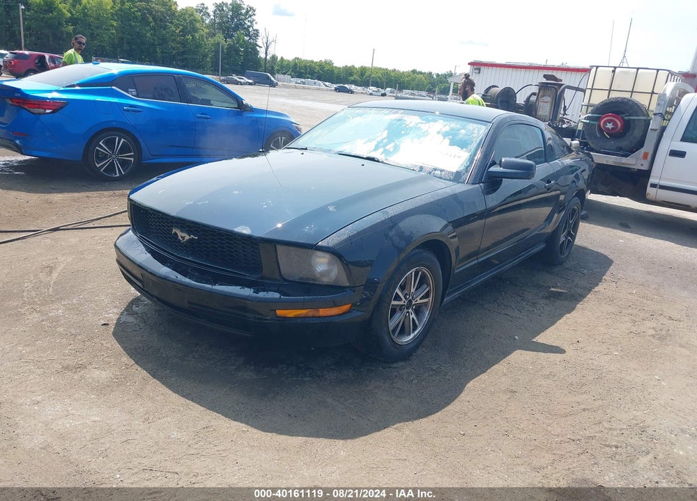 2005 FORD MUSTANG V6 DELUXE/V6 PREMIUM VIN: 1ZVFT80N155117671