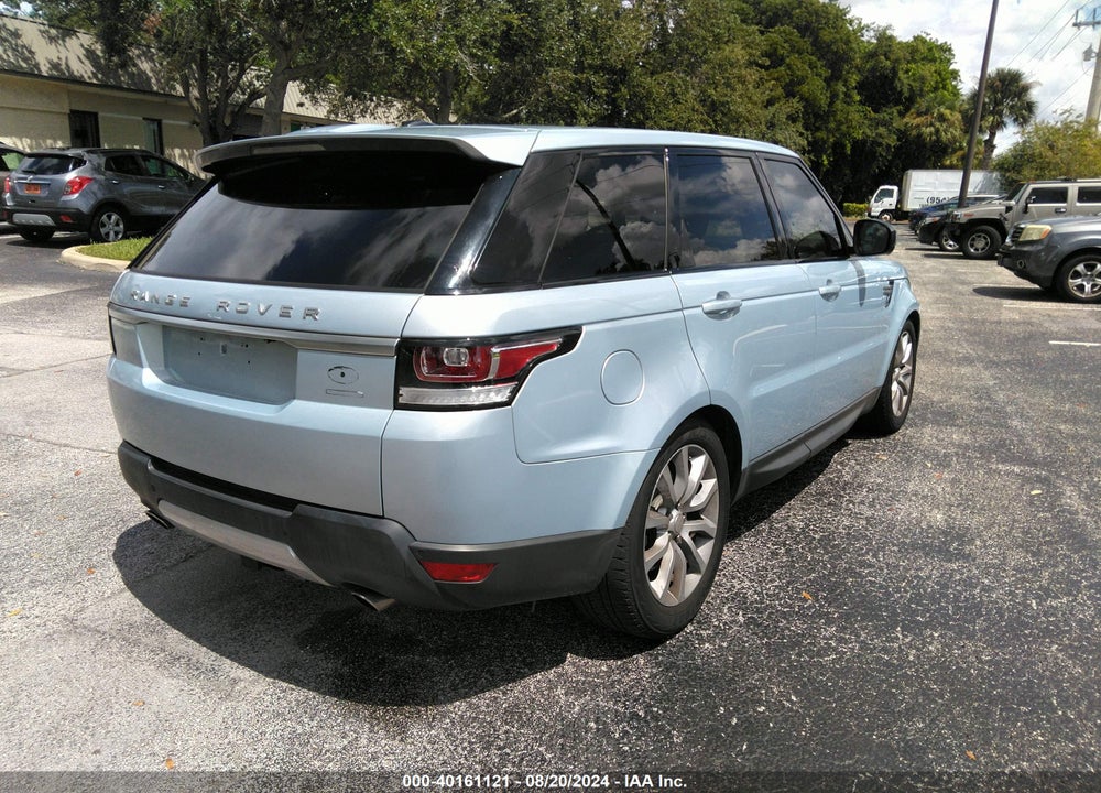 2014 LAND ROVER RANGE ROVER SPORT 3.0L V6 SUPERCHARGED HSE VIN: SALWR2WF8EA358030