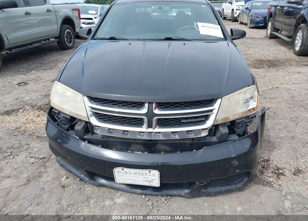 2012 DODGE AVENGER SE VIN: 1C3CDZAB9CN129159