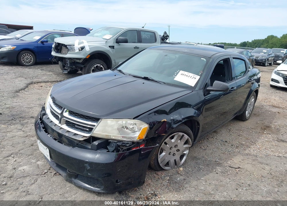 2012 DODGE AVENGER SE VIN: 1C3CDZAB9CN129159