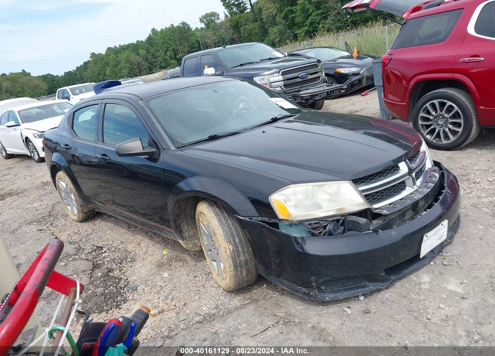 2012 DODGE AVENGER SE VIN: 1C3CDZAB9CN129159
